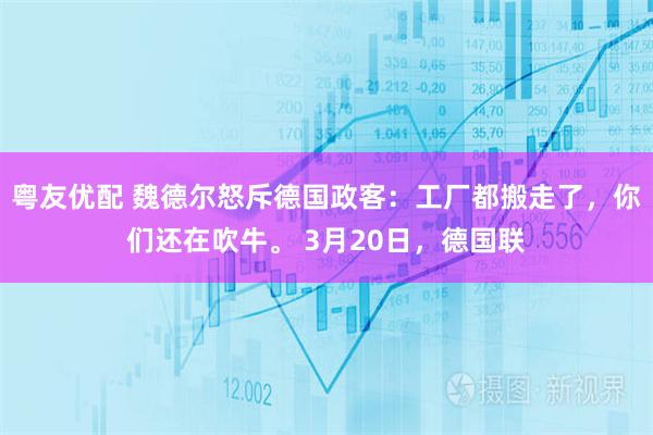 粤友优配 魏德尔怒斥德国政客：工厂都搬走了，你们还在吹牛。 3月20日，德国联
